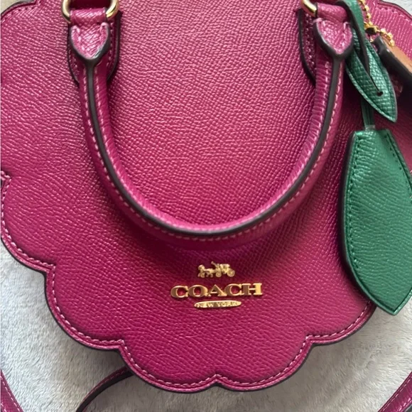 Coach Raspberry Mini Bag - Picture 2 of 6